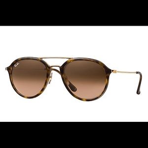 Ray-Ban Tortoise 4253 Highstreet Sunglasses